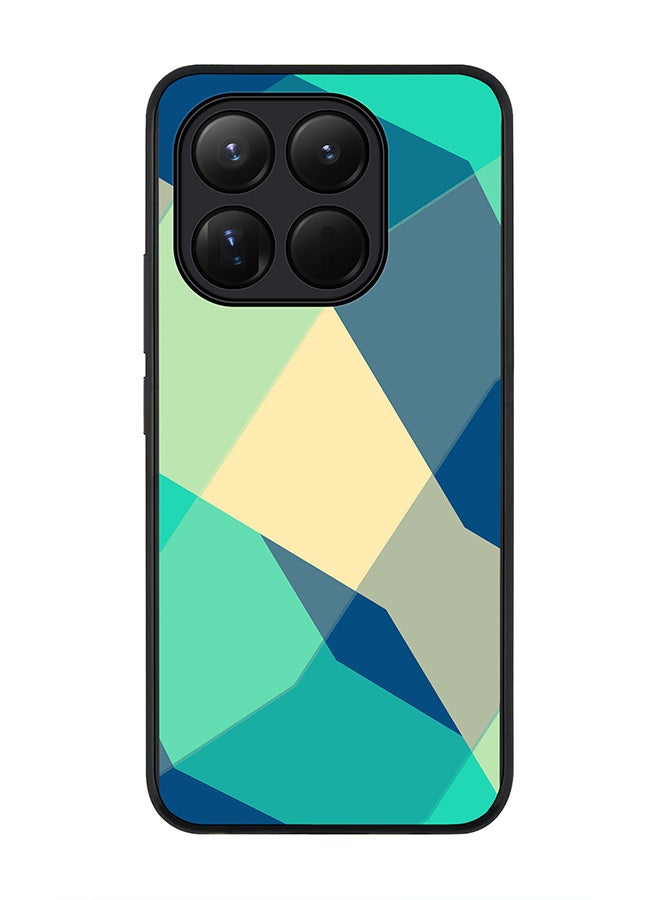 Stylizedd For Xiaomi 15T Case,Slim fit Camera Protection, Shockproof Thin Phone cover  - Checkered Aqua - Image 1
